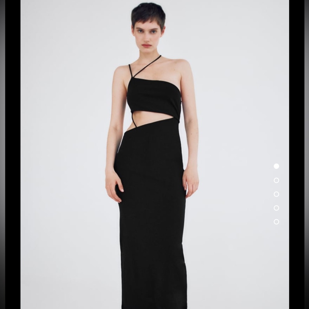 H&M Cutout Midi Strappy Dress